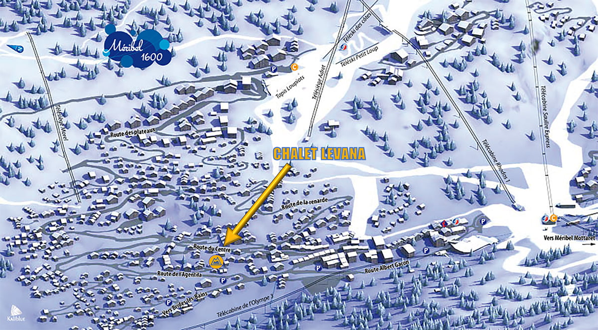 plan chalet meribel location chalet levana meribel