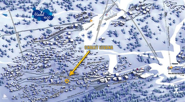 plan chalet meribel location chalet levana meribel